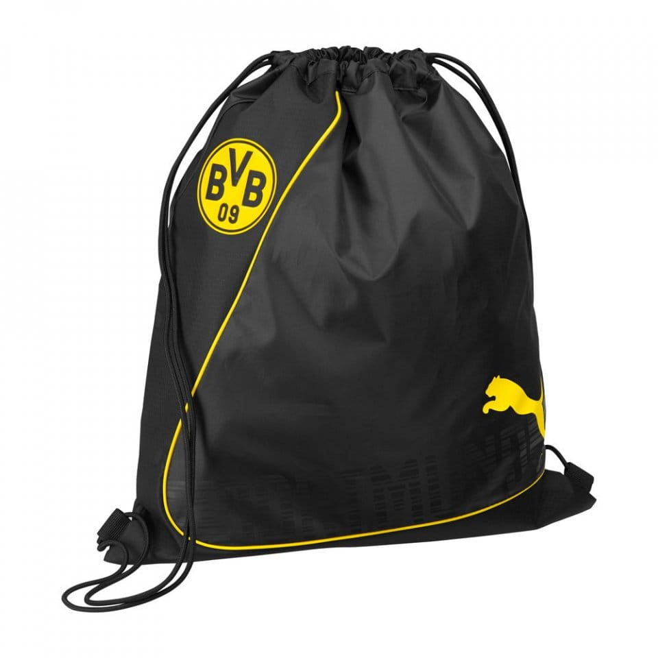 Vak na chrbát Puma BVB Fanwear Gym Sack black-cyber yellow