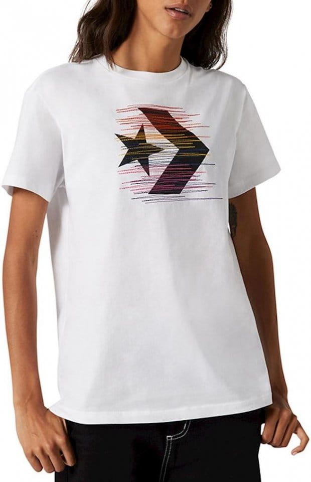 Tričko converse rainbow thred icon remix t-shirt