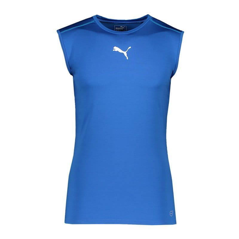 Tielko Puma tb sleeveless shirt blau f02