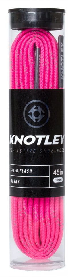 Šnúrky Knotley Speed.FLASH Lace 812 Berry - 45