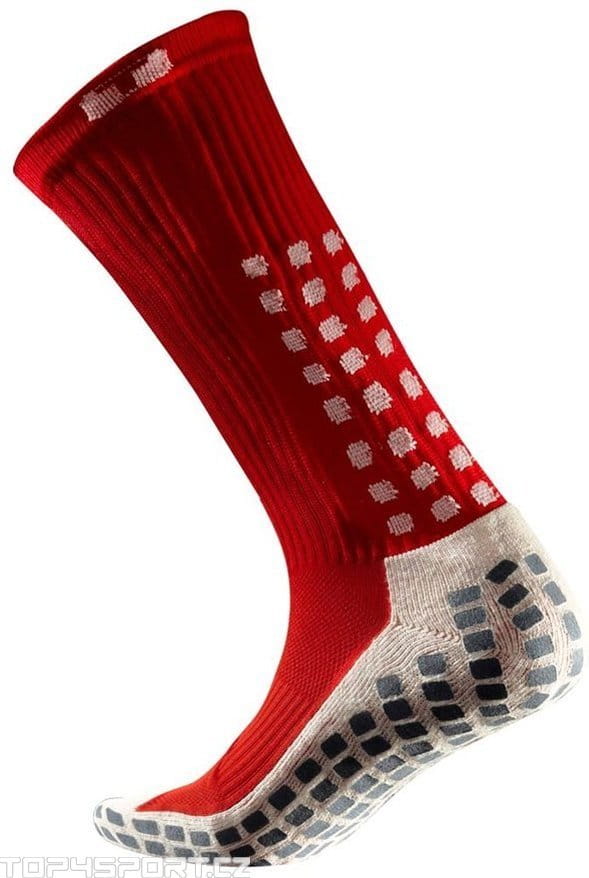 Ponožky Trusox CRW300 Mid-Calf Thin Red