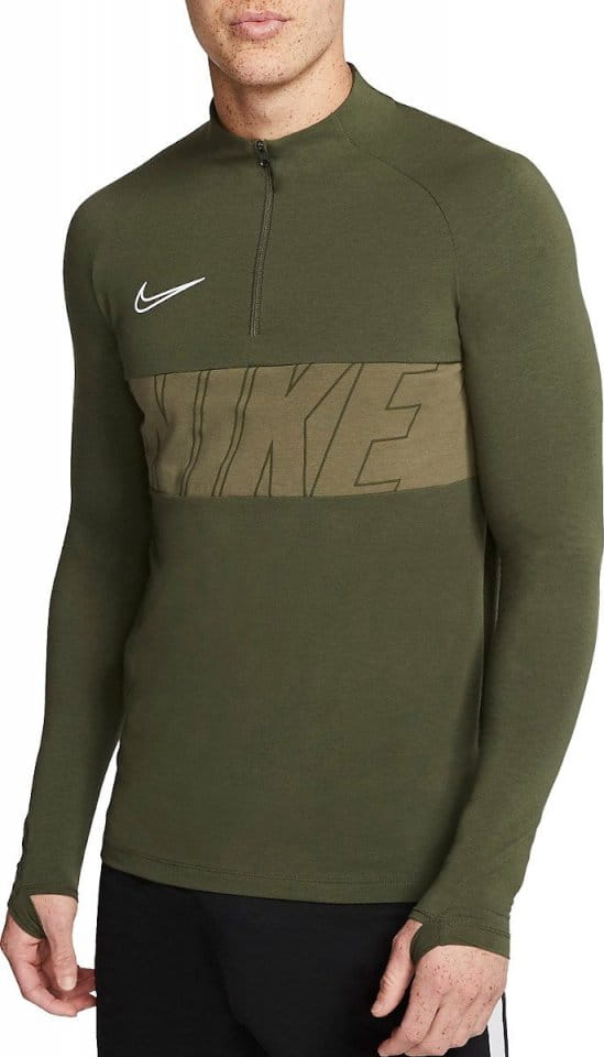 Tričko s dlhým rukávom Nike NK DRY ACADEMY 1/4 ZIP DRILL TOP LS