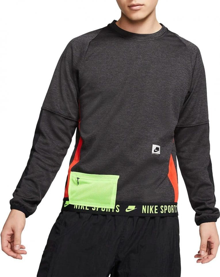 Tričko s dlhým rukávom Nike M NK THRMA CREW PX