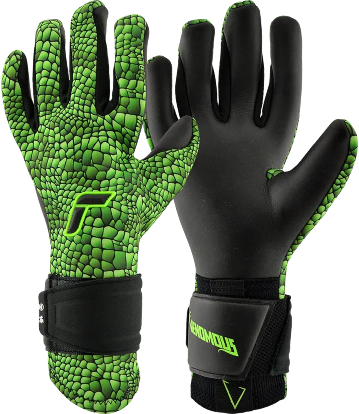 Brankárske rukavice Reusch Pure Contact Venomous Gold X Goalkeeper Gloves